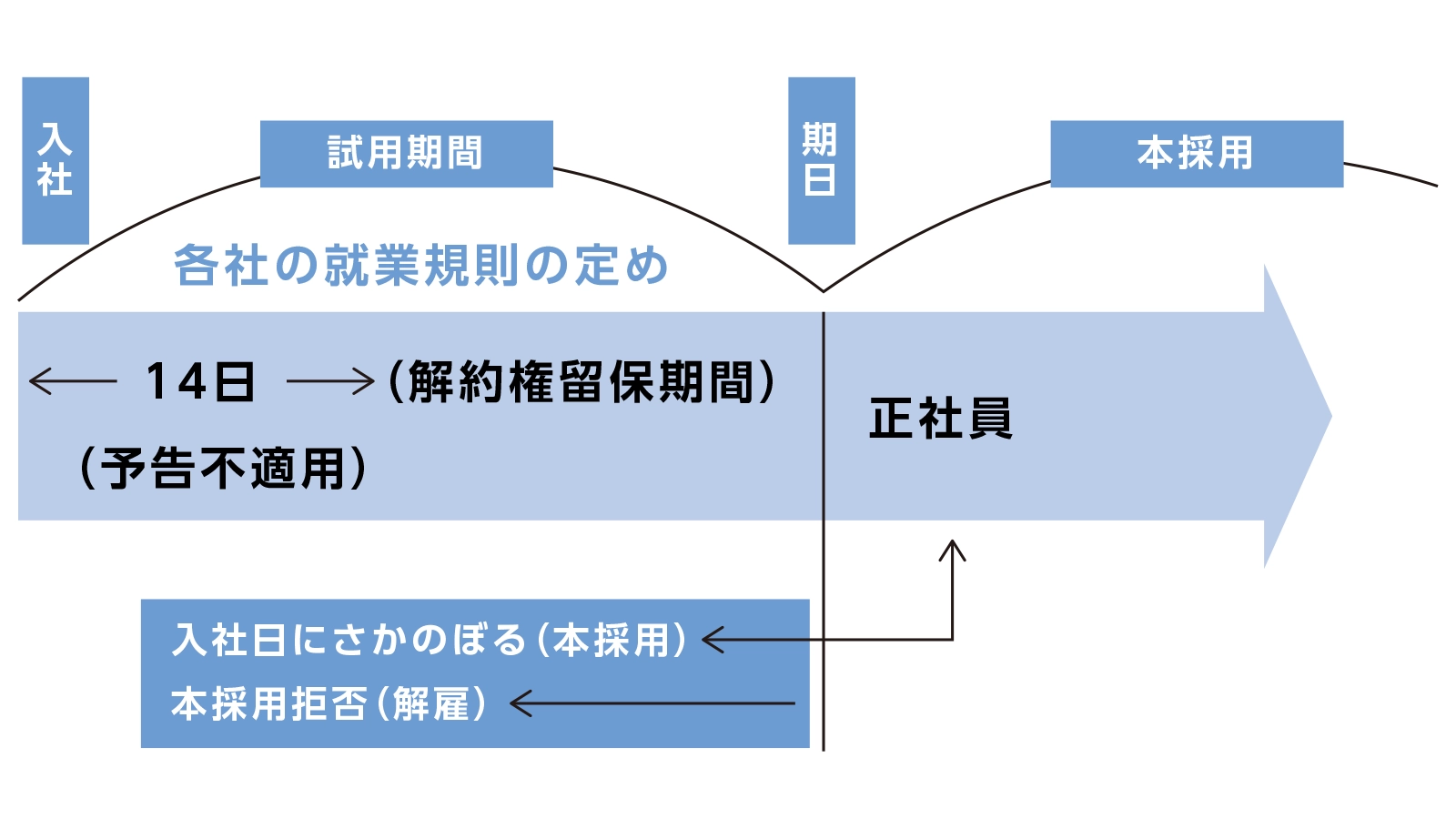入社半年が経過し「試用期間」終了 「不適格で本採用を見送りたい 