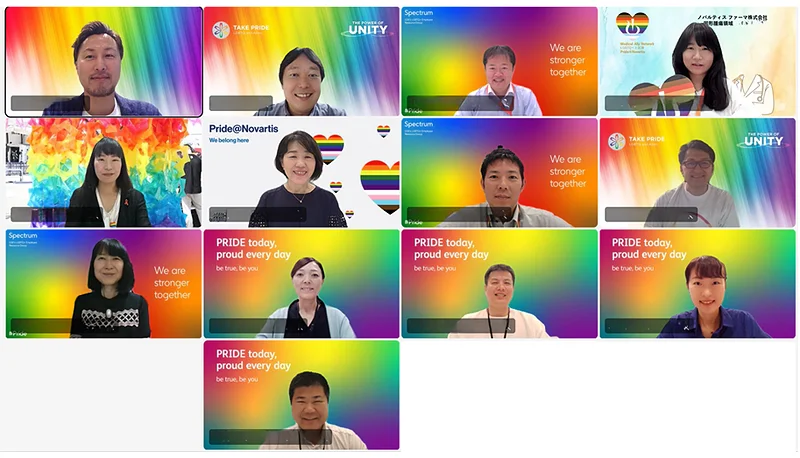 LGBTQ+を取り巻く課題への取り組みを共有する製薬企業の社員ネットワーク合同講演会を実施