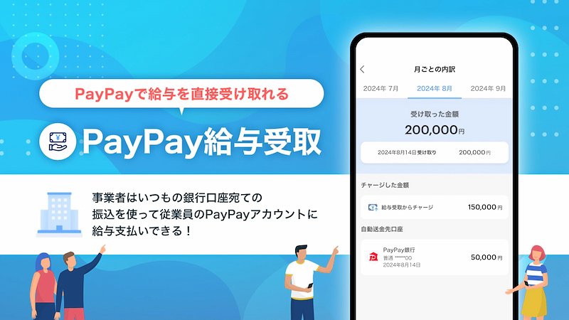 PayPay給与受け取り