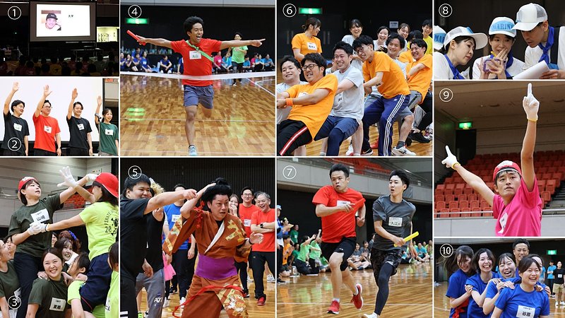 昨年の運動会のようす