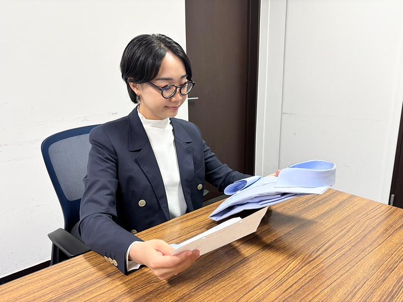 復職者が働いているようす