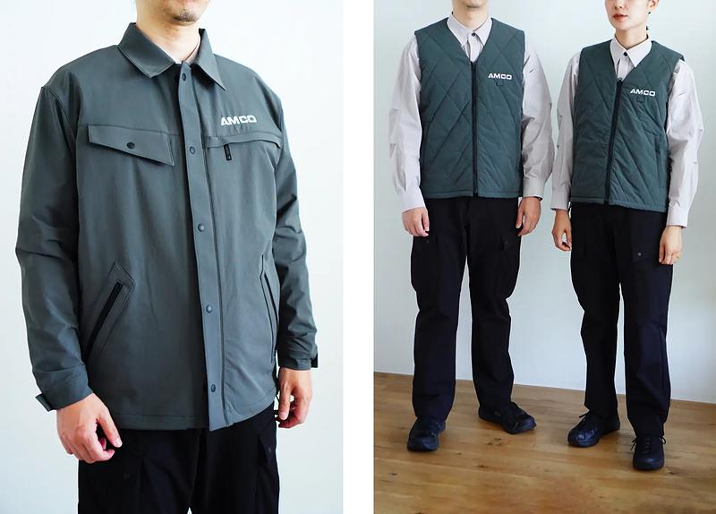 AMCOらしさを感じさせるディテールを加えたデザイン