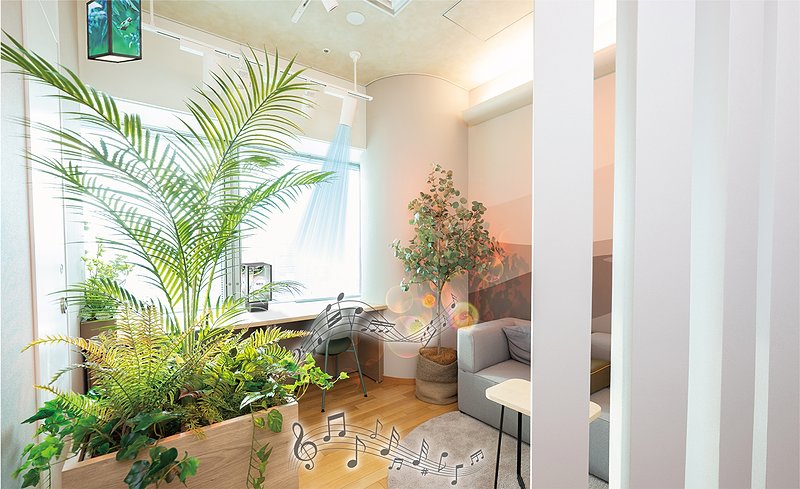 WELL認証の考え方を基にエリアごとに導入できるWell-Beingな「空間パッケージ」を提供