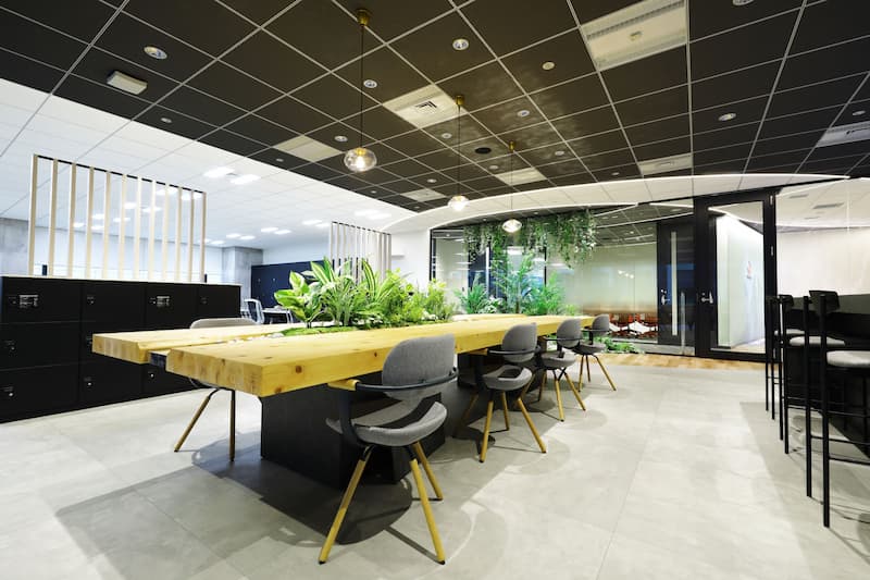 ワークラウンジエリア