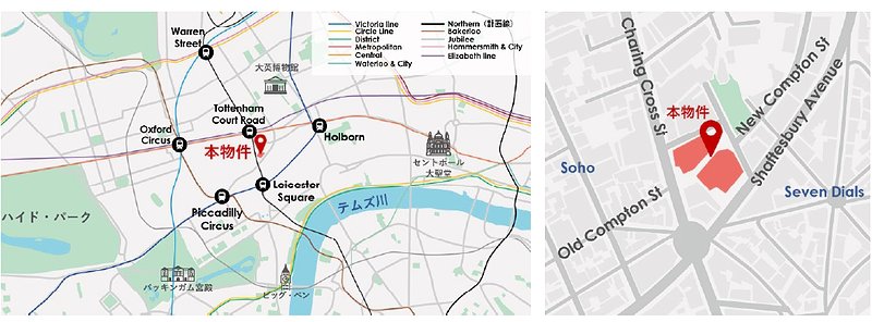 125 Shaftesbury Avenueの位置