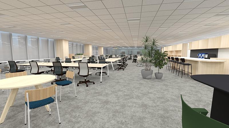 新オフィスのようす