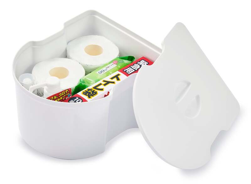 備品を事前にセットしておける収納ボックス