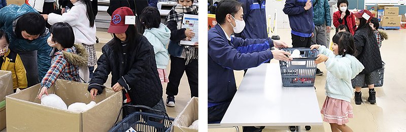 共同開催した「こどもさんかん日」のようす