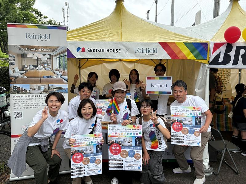 「Tokyo Pride 2026  Pride Parade & Festival 」イベント当日のようす